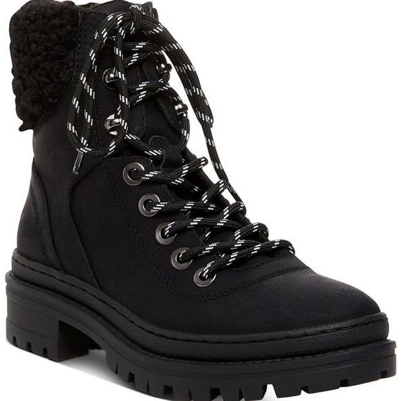 Steve Madden Keystone Leather Boots Size 9 - Picture 2 of 8